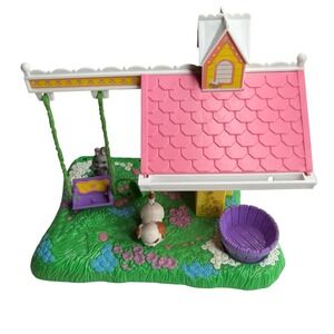 KENNER Vintage Littlest Pet Shop Country Garden Incomplete Set 1995 Playset Vtg